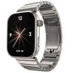 Noise Pro 6 Max Smart Watch:Intelligent AI, Endless AI Watch Faces, AI Companion, 1.96” AMOLED, Stainless Steel Build, Built-in GPS, 5 ATM, EN2 Processor, for iOS & Android(Pure Titanium)