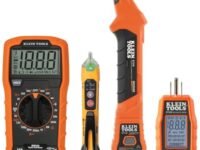 Klein Tools 80101 Circuit Breaker Finder Kit, GFCI Outlet and Receptacle Tester Kit, Multimeter, NCVT, Outlet Tester, Leads, 4-Piece
