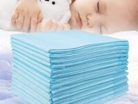 Tinkle Med-Maxsorb Baby Underpads 45 cms x 60 cms, Disposable Changing Pad, Reusable Portable Diaper Changing Mat, Leak-Proof Breathable Underpads (45 x 60 cms, Counts 11 Pack of 1)