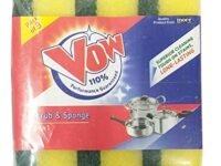 Vow Scrub & Sponge - 2 in 1, 3N Pack