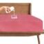 Trance Cotton Feel Terry Ultra Soft Waterproof Mattress Protector | Breathable - Hypoallergenic Mattresses Cover (72x72 inch | 6x6 feet, Pink - Pack of 1)