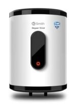 AO Smith Geyser 15 Litre 5 Star BEE Rating | 2KW | Storage Water Heater With 2X Corrosion Resistant Blue Diamond Glass Tank | Warranty: 7 Yr Tank, 3 Yr heating element & 2 Yr Overall | VAS PLUS 15L