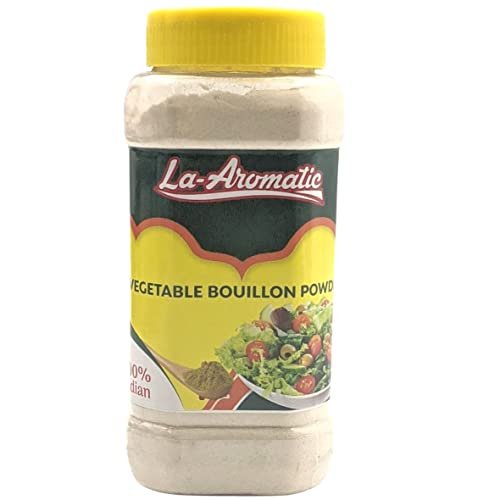 Aromatic La Vegetable Bouillon Powder-Msg Free-100% Indian Style-300 Grams/10.5 Oz