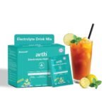 Arth Electrolyte Powder | Electrolyte Drink Mix with Sodium, Potassium & Magnesium for Quick Energy | Hydration Powder for Cramps, Fatigue & Recovery | No Added Sugar | 20 Sachets – Lemon Iced Tea