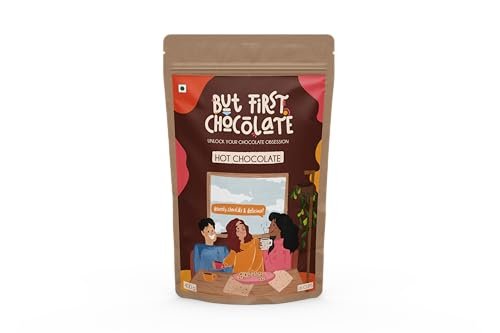 But First Chocolate, Hot Liquid Chocolate for Lovers, Introductory Special Price, 16 Servings - 19 Rupees per Cup