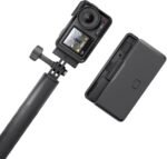 DJI Osmo Action 4 Adventure Combo - 4K/120fps Waterproof Action Camera with a 1/1.3-Inch Sensor, 10-bit & D-Log M Color Performance, Up to 7.5 h with 3 Batteries, Outdoor Camera for Travel, Biking