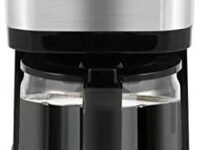 Elite Gourmet EHC9420 Automatic 5-Cup Brew & Drip Coffee Maker with Pause N Serve Reusable Filter, On/Off Switch, Water Level Indicator