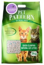 Ever Clean Lavender Cat Litter – 5kg | Super Fast Clumping, Fresh Floral Scent, Dust-Free, Long-Lasting Odor Control