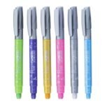 FLAIR Glitter Twisters Gel Crayons (6 Pcs Set)|Multicolor