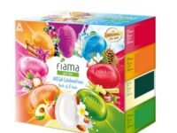 Fiama Gel Bathing Bar Mega Celebration Pack, With 8 Unique Gel Bars, 1000g (125g - Pack of 8), with Skin Conditioners For Moisturized Skin, Soap for Women & Men, For All Skin Types