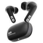 GOBOULT Z20 Made in India Bluetooth Ear Buds Wireless with 51H Playtime, Clear Calling ENC Mic, Low Latency Gaming, 10mm Bass Drivers Earbuds Buds TWS Bluetooth Wireless Earphones (Jet Black)