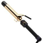 HOT TOOLS (2018 MODEL) Pro Artist 24K Gold Curling Iron | Long Lasting, Defined Curls (1-1/4 in)