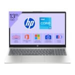 HP 15, 13th Gen Intel Core i3-1315U, (8GB DDR4,512GB SSD) Anti-Glare, Micro-Edge, FHD,15.6''/39.6cm, Win11,M365 Basic(1yr),Office24, Silver,1.59kg, fd0572TU, FHD Camera w/Shutter Laptop