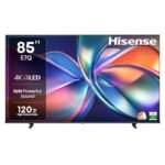 Hisense 215 cm (85 inches) E7Q Series 4K Ultra HD Smart QLED TV 85E7Q (Black)