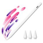 JAMJAKE iPad Pencil No.1 Sales In US Stylus For iPad 11Th&10Th Gen - 10Mins Faster Charge Compatible With(2018-2025) Apple iPad 6-11 Gen,iPad Air 3/4/5/M2/M3,iPad Mini 5/6,iPad Pro 11"/12.9"/M4,White