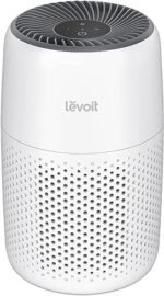 LEVOIT Core Mini Air Purifier For Coverage Area 183 Sq Ft, H13 Truehepa Filter, Remove 99.97% Dust, Smoke, & Pollen, With Fragrance Sponge, (2 Years Warranty), White
