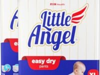 Little Angel Easy Dry Pull-Up Diaper Pants With 12 Hrs Absorption Extra Large (Xl) Size, Pack Of 2,13-16 Kgs - Xl (108 Pieces) (Kids)