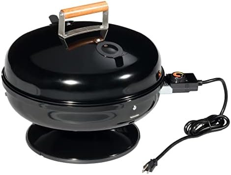 MECO 2120.4.111 Lock 'N Go Electric Grill, Black