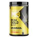 MuscleBlaze BCAA Gold 8:1:1 Powder, Watermelon (60 Servings, 450g) | With Higher Leucine, Electrolytes & Glutamine