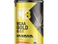 MuscleBlaze BCAA Gold 8:1:1 Powder, Watermelon (60 Servings, 450g) | With Higher Leucine, Electrolytes & Glutamine