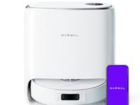 NARWAL Freo X Ultra Robot Vacuum & Mop Combo, 8200Pa Suction, Auto Mop Drying/Washing, Zero-Tangling, DirtSense™, Maintenance-Free Base, 3D Mapping, Google Home, Alexa, Siri Compatible