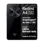 Redmi A4 5G (Starry Black, 4GB RAM, 64GB Storage) | Segment Largest 6.88in 120Hz | 50MP Dual Camera | 18W Fast Charging | Charger in The Box