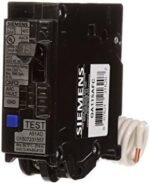 SIEMENS QA115AFC 15-Amp Single Pole 120-volt Plug-On Combination AFCI Breaker, Black