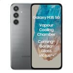 Samsung Galaxy M35 5G (Thunder Grey,8GB RAM,128GB Storage)| Corning Gorilla Glass Victus+| AnTuTu Score 595K+| Vapour Cooling Chamber| 6000mAh Battery| 120Hz Super AMOLED Display| AI| Without Charger