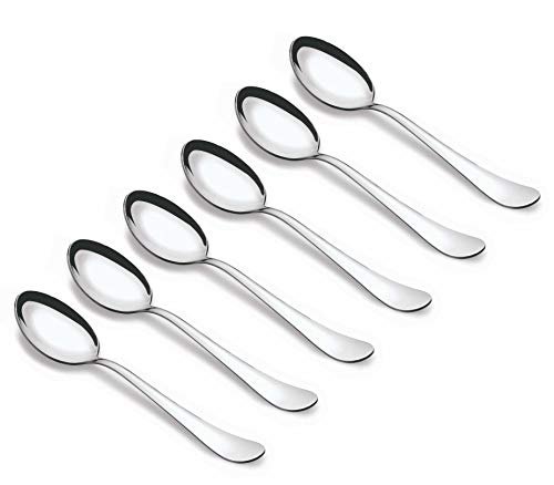 TIARA - Lavish 6 Piece Dinner Spoon Stainless Steel Set