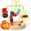 Two-in-one Early Education Set Mini Bead Maze Toy for Toddlers Montessori Activity Center Portable Travel Toys