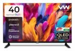 VW ( Visio World. 101 cm (40 inches) OptimaX Series Full HD Smart QLED Android TV VW40AQ1 (Black)