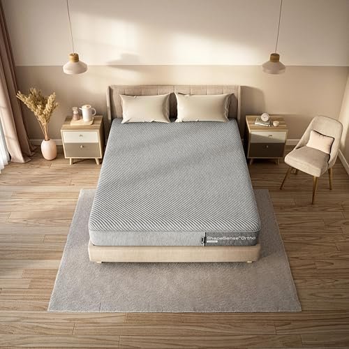 Wakefit ShapeSense Orthopedic Classic Memory Foam Mattress 8-Inch 76x72x8 Inches Space Grey