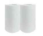 Warmfinity Multipurpose Kitchen Tissue/Towel 3 ply washable and reusable oil and moisture absorbent White Paper Roll (60 sheets per roll) (Pack of 2)
