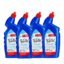 Amazon Brand - Presto! Disinfectant Toilet Cleaner, Original | 4 Litre | 1 L X 4 Packs | Kills 99.9% Germs | Removes Tough Stains | Provides Long Lasting Freshness
