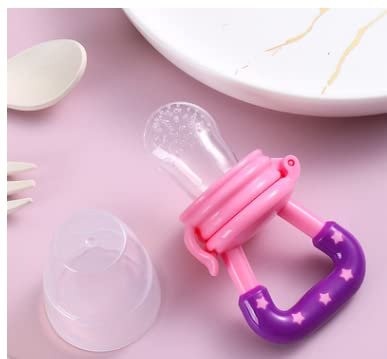 Baby Shark Baby Fruit Feeder, Baby Food Feeder Pacifiers for Teething Relief, Teething Toys for Babies