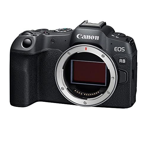 Canon EOS R8 Smartchoice Full-Frame 24.2 MP Mirrorless Camera Body | 4K Full HD Video Recording | (Black)