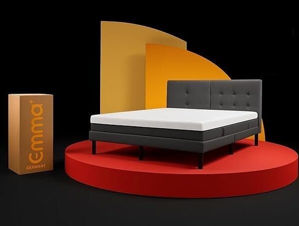 Emma Original Ortho Mattress | Europe's Most Awarded Mattress (Now in India) | Orthopedic Mattress |Memory Foam| 15 Year Warranty (King, 75x72x8 Inches)