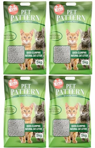 Ever Clean Lavender Cat Litter – 20kg | Super Fast Clumping, Fresh Floral Scent, Dust-Free, Long-Lasting Odor Control