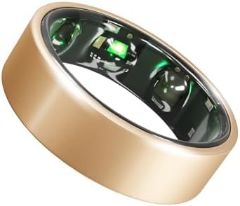 Gabit Smart Ring | Sleep, Fitness, Nutrition, Stress | 7+ Day Battery, AI Health Coach, Weight Loss, HRV, Period Tracking | Buy Sizing Kit First | Smart Ring for Women & Men | Titanium, Rose Gold 10