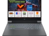 HP Victus, 13th Gen Intel Core i7-13620H, 8GB RTX 5060, 24GB DDR5(Upgradeable) 1TB SSD, 144Hz, 300nits, IPS, FHD, 15.6"/39.6cm, Win11, M365* Office 24, Mica Silver, 2.29Kg, fa2308TX, RGB Laptop