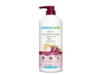 Mamaearth Onion Shampoo for Hair Growth and Hair Fall Control with Onion and Plant Keratin | Reduces Hair Fall | Strengthens & Smoothens Hair | For Men & Women | 1 Litre