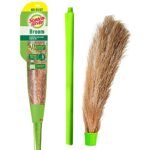 Scotch-Brite No-Dust Broom, Long handle, Easy floor cleaning (Multi-use)
