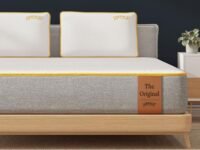 SleepyCat Original Ortho Mattress with AirGen™ Memory Foam | Medium Firm Feel for Balanced Comfort | 8 Inch |SoftTouch Bamboo Zipper Cover | 10 Years Warranty (King Size,72x72x8 Inch)