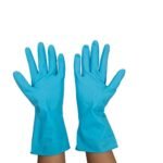 Spartan Ultra Rubber Reusable 8 Inch, Suitable For Dishwashing, Cleaning Kitchen, Cleaning Bathroom, Cleaning Toilet ( Colour May Vary, Pack of 1 )