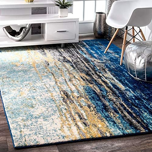 Status Contract 3D Printed Vintage Persian Carpet Rug Runner For Bedroom/Living Area/Home With Anti Slip Backing (4X 6 Feet-Medium, Multi)-Pack Of 1, 182.88 centimeters