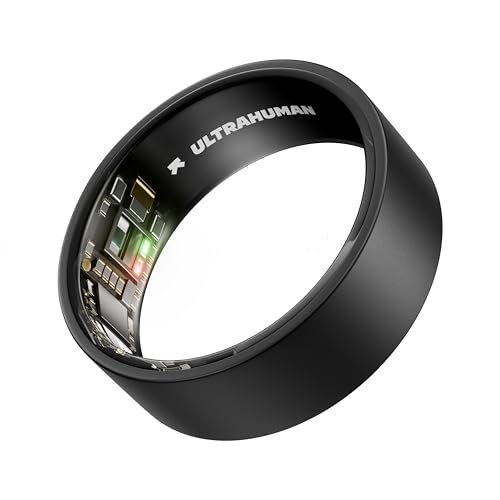 ULTRAHUMAN Ring AIR-Smart Ring Activity Tracker, Size First Sizing Kit,Sleep Tracker,Smart Ring for Men/Women,Fitness Tracker (Matte Grey, 8)