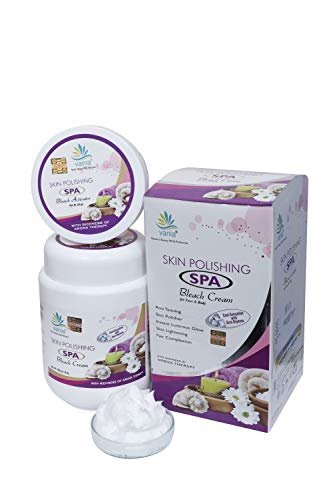 Vania Skin Polishing SPA Bleach Cream 1Kg |Aroma Therapy Based Fairness & Beautifying For Women's Face & Body|Cooling Sensation|Fairer Complexion|Zero Dryness|Clearer Skin|
