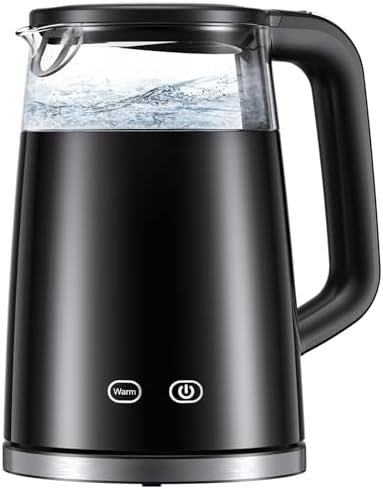 Veken Electric Kettle, BPA Free, Keep Warmer, Automatic Shut Off, Boil Dry Protection