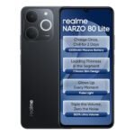 realme NARZO 80 Lite 4G (Obsidian Black, 4GB+64GB) | 6300mAh Segment's Biggest Battery | 7.94mm Slim Design | 300% Ultra Volume | Pulse Light: 9 Colors, 5 Glow Modes | Ai Assist