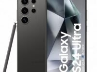 Samsung Galaxy S24 Ultra 5G AI Smartphone with Galaxy AI (Titanium Black, 12GB, 512GB Storage), Snapdragon 8 Gen 3, 200 MP Camera with ProVisual Engine and 5000mAh Battery